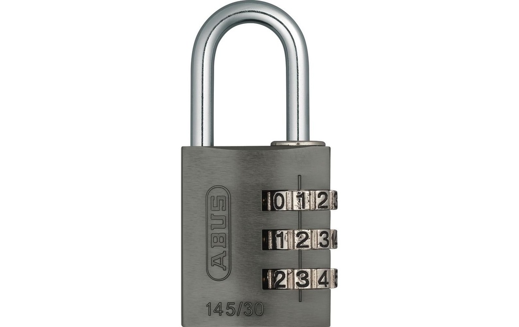 ABUS Cadenas chiffres 145/30 titane