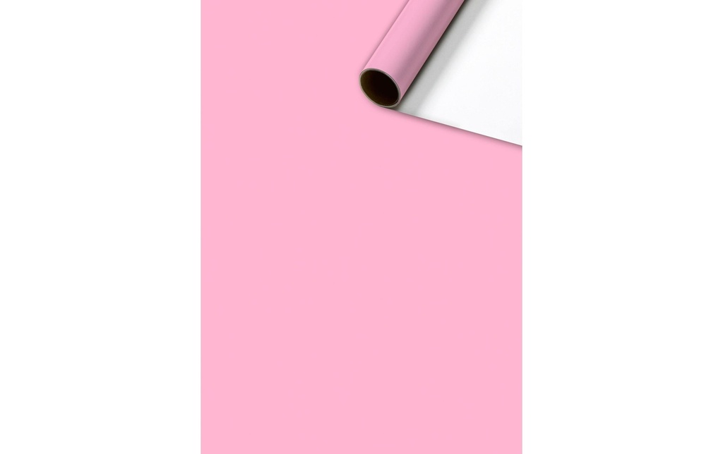 Stewo Papier cadeau Couleur Rose / Weiss, 70 cm x 2 m