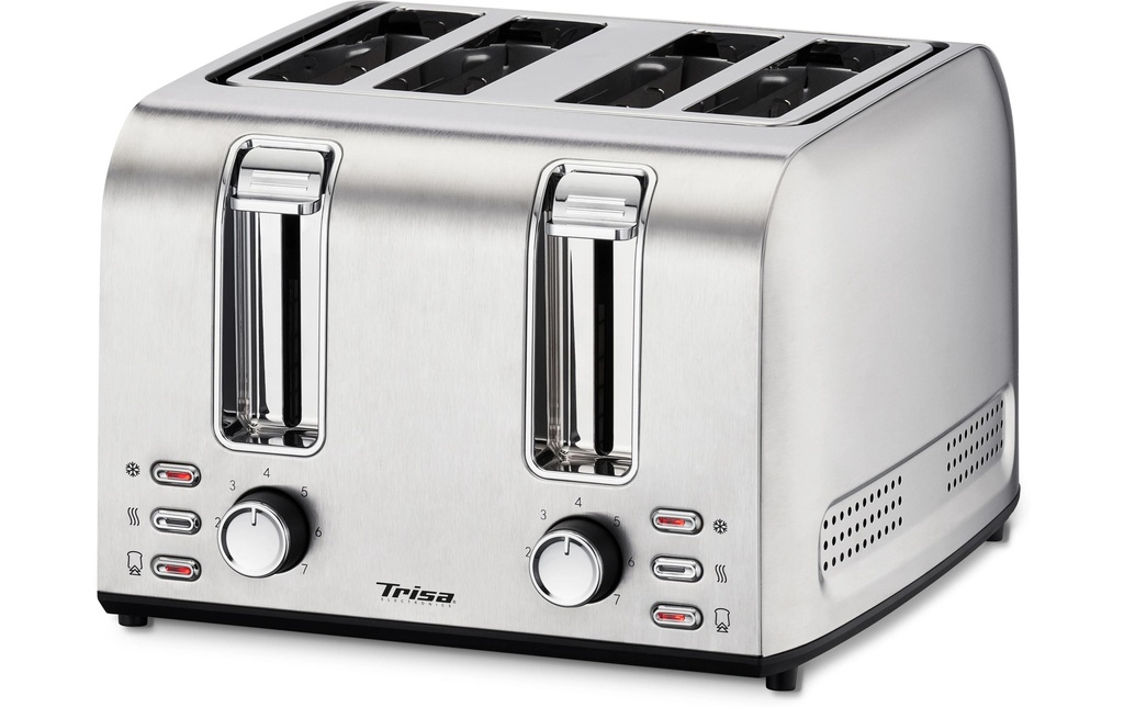Trisa Grille-pain Toast 4 All Acier inoxydable