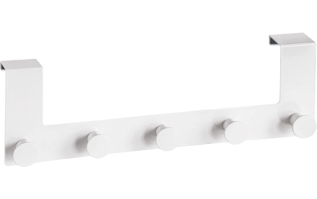 Kleine Wolke Porte-serviette Strip 5 crochets, Blanc
