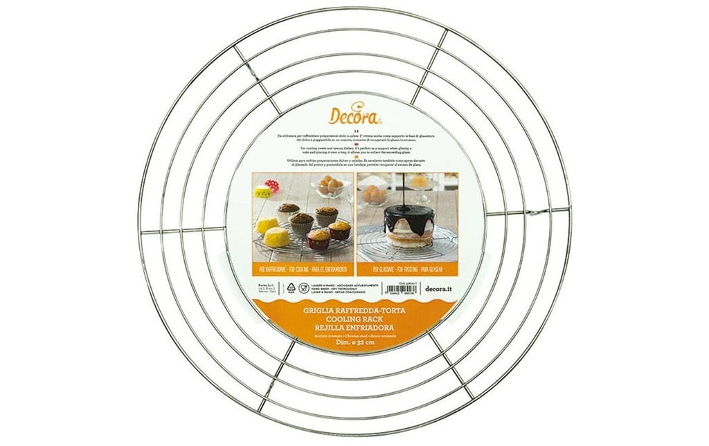 Decora Grille de refroidissement Ø 32 cm, Rond