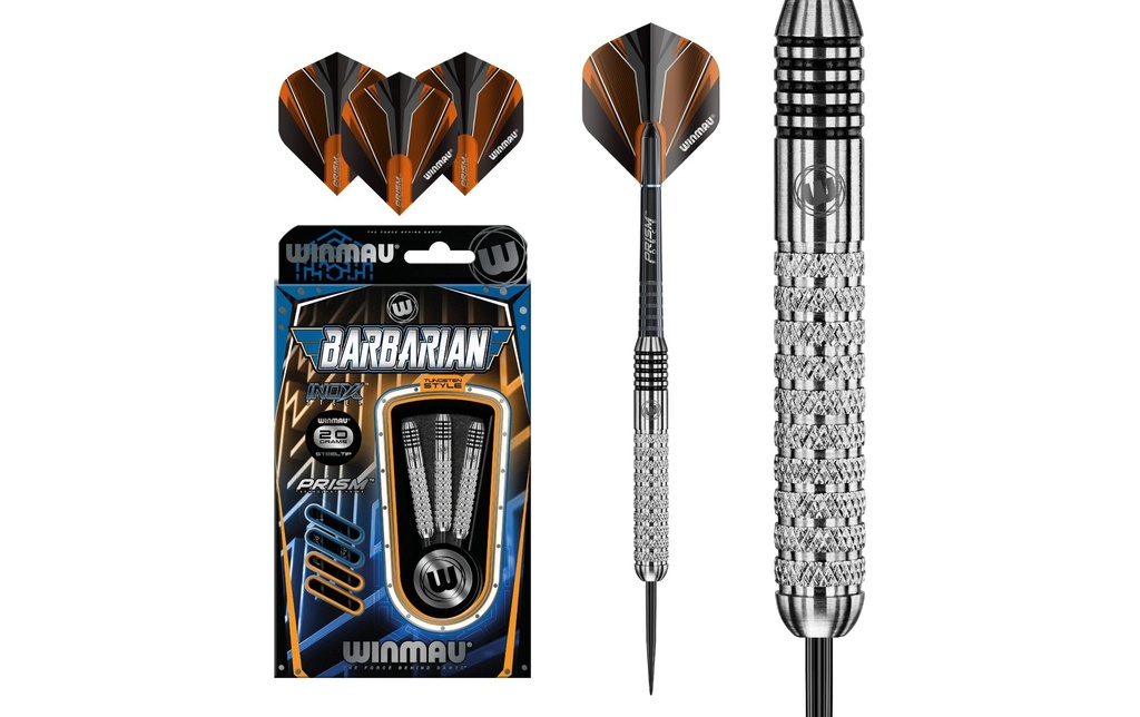 Winmau Fléchettes Steeldart Barbarian 3 pièces