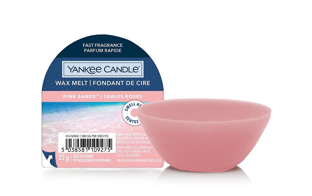 Yankee Candle Plaquettes de cire parfumées Pink Sands
