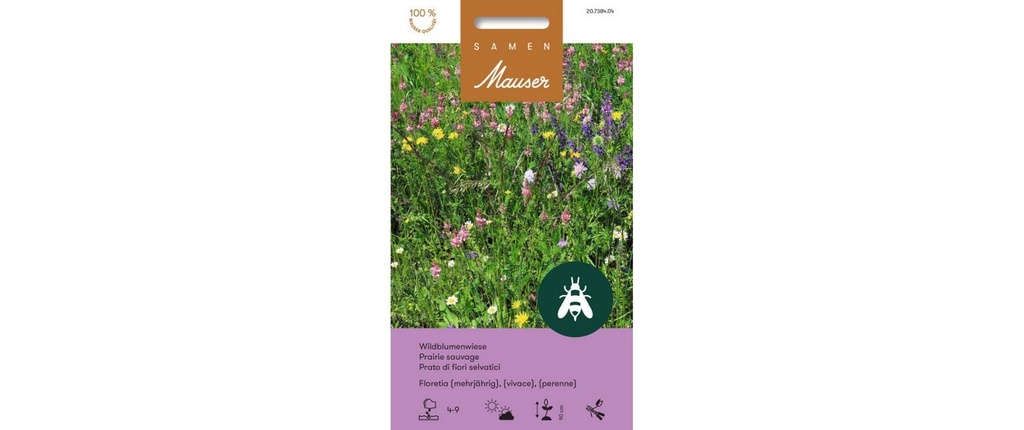Samen Mauser Semence Floretia Prairie de fleurs sauvages