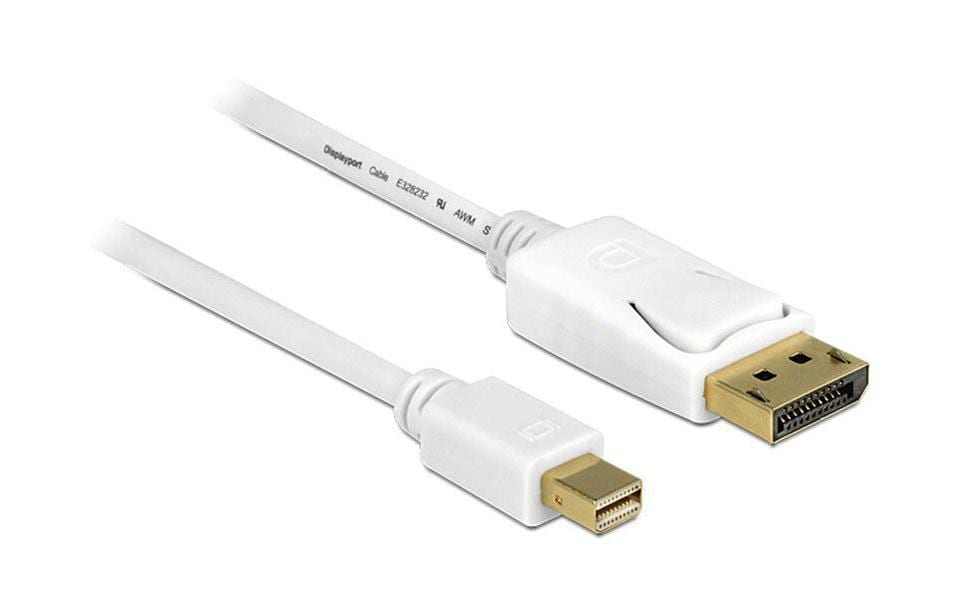 Delock Câble Mini-DisplayPort – DisplayPort, 1 m 4K 60 Hz