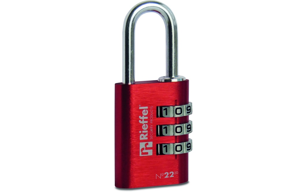 [293222002] RIEFFEL Cadenas alu-chiffres,petit rou