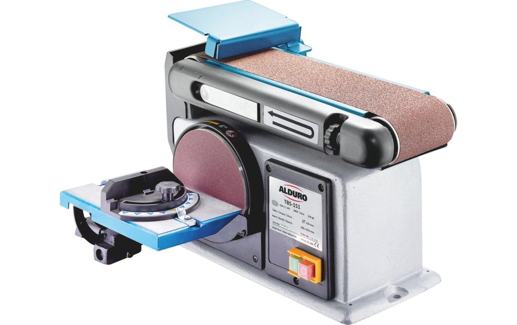 Alduro Ponceuse à disque à ruban TBS-151