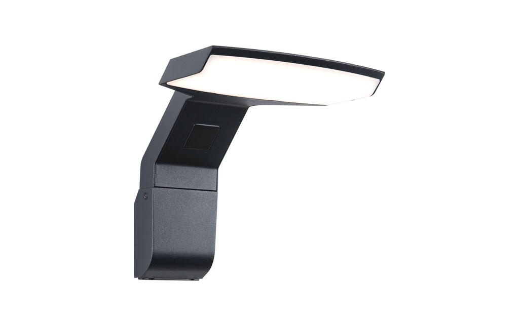 Paulmann Lampe murale Zerena, 3000K, 10W, anthracite