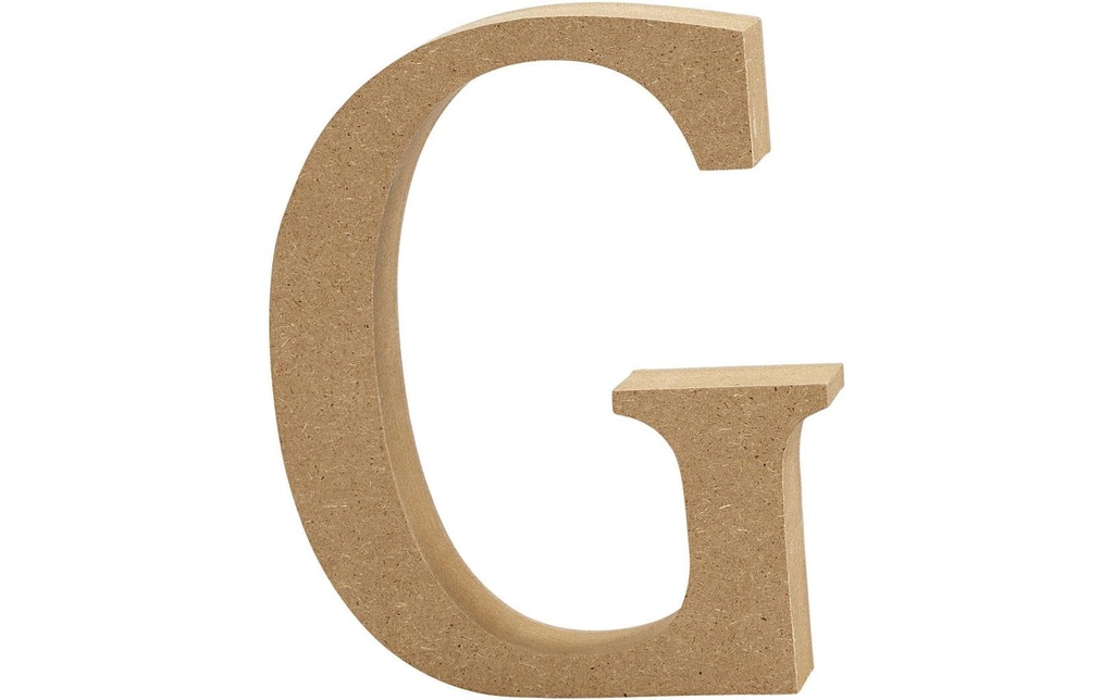 Creativ Company Lettre en bois G 1 pièce