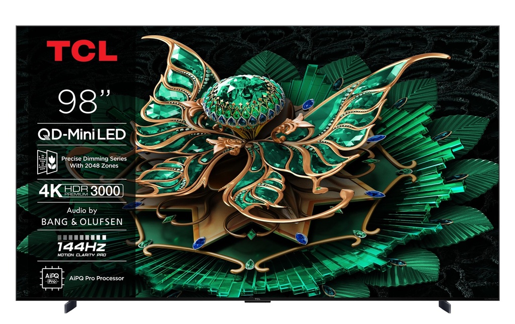 TCL TV 98C7K 98, 3840 x 2160 (Ultra HD 4K), QLED