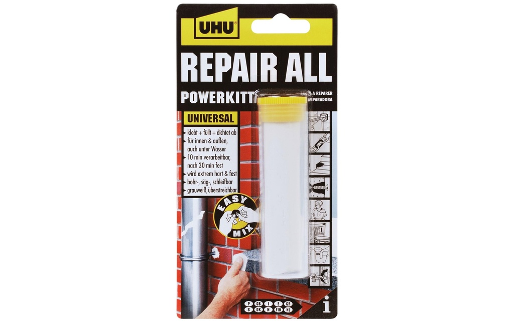 UHU Pastille adhésive Repair All 60 g