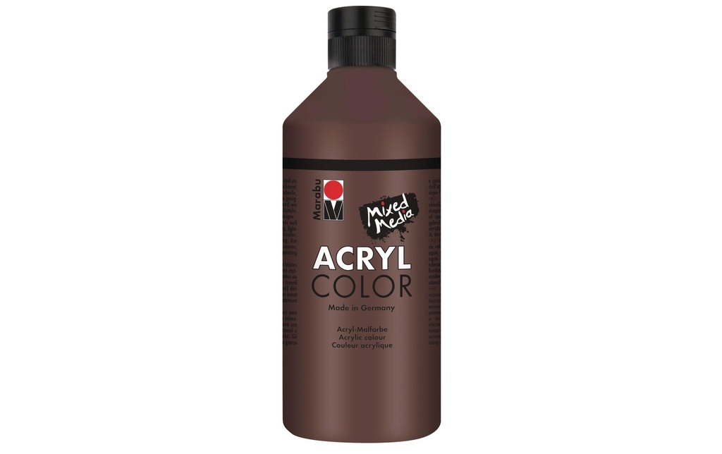 Marabu Peinture acrylique Acryl Color 500 ml Brown