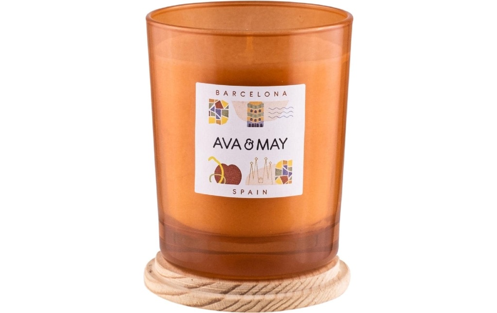 AVA & MAY Bougie parfumée Barcelona 180 g