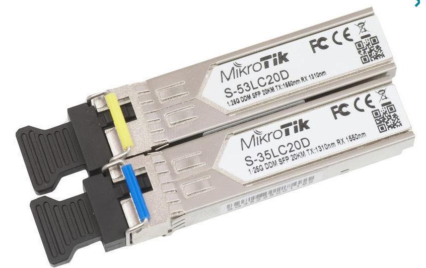 MikroTik Module SFP Set S-3553LC20D LX-LR