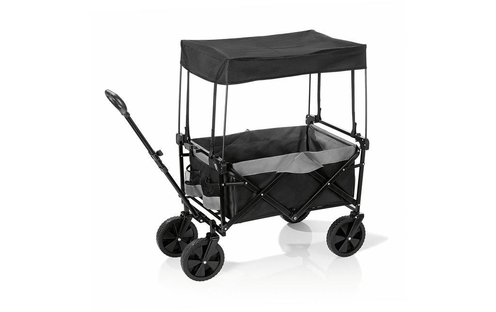 EASYmaxx Chariot à pédales pliable, avec toit