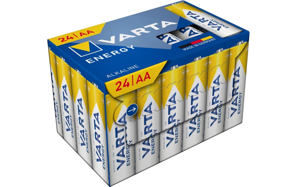 Varta Pile Energy AA CUBE24 , 24 Pièce/s