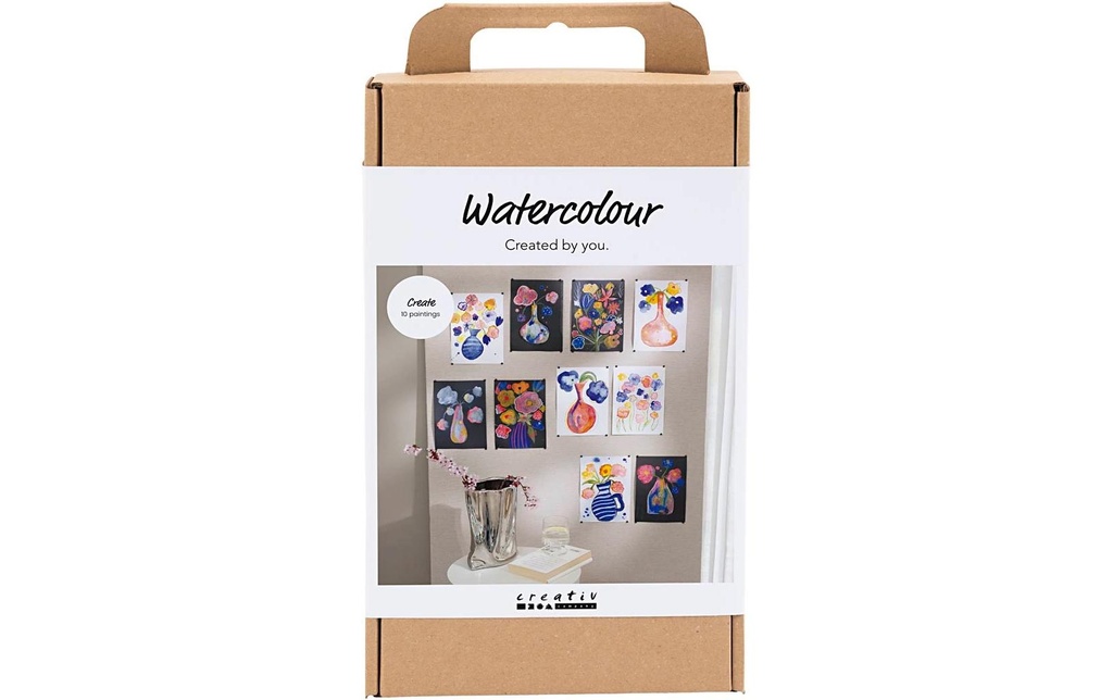 Creativ Company Peinture à l’eau Kit de bricolage pour 10 images