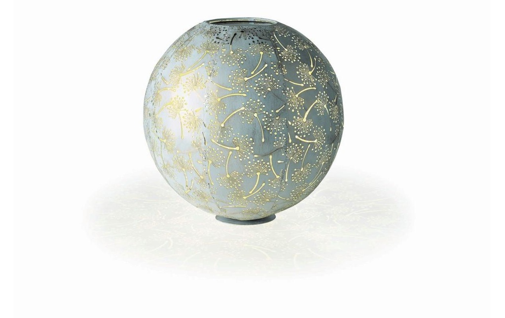 STT Lanterne Solar Antic Ball Dandelion, Ø 40 cm, Bleu clair