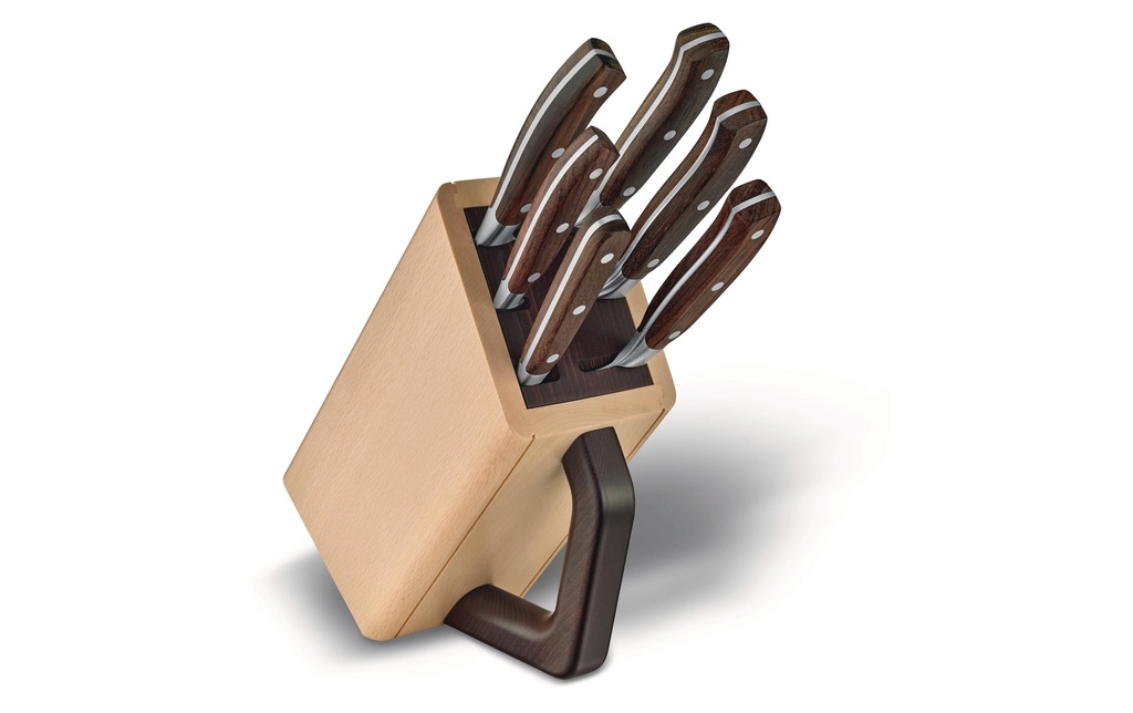 Victorinox Kits de bloc de couteaux avec couteaux Grand Maître 6-pièces