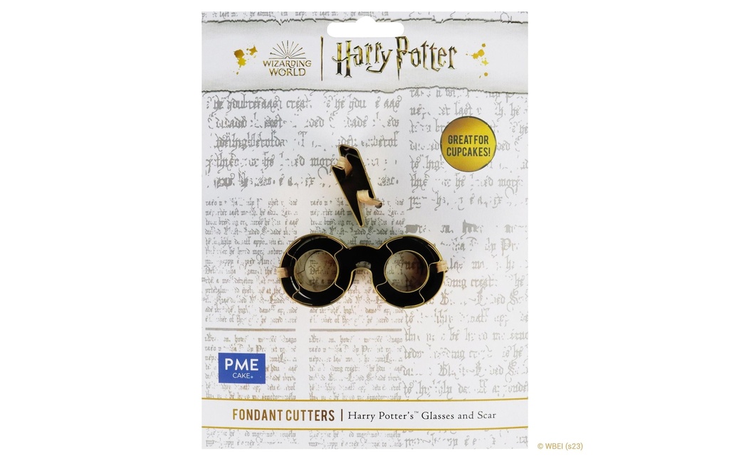 PME Emporte-pièce pour biscuits Lunettes et flash Harry Potter, petit