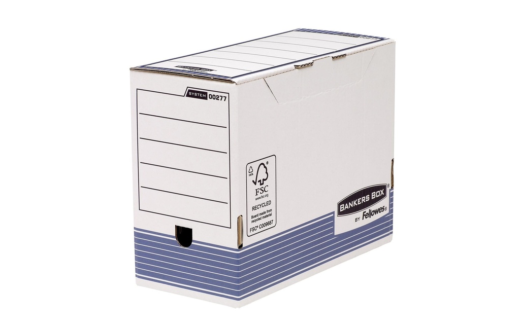 Fellowes Boîte d’archivage R-Kive Blanc/Bleu