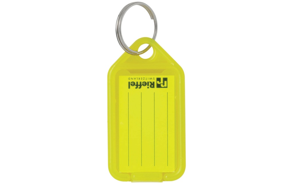 RIEFFEL Porte-clés KT1000 jaune (100 pces)