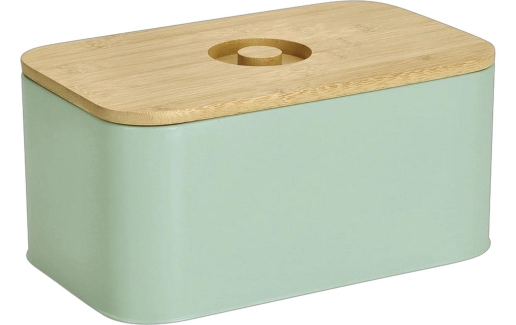 Zeller Present Huche à pain 30 x 18 x 14 cm, Menthe