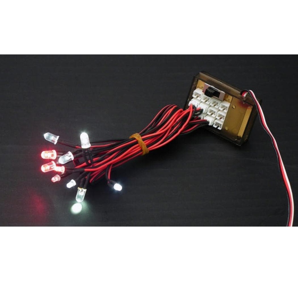 RC4WD Éclairage pour modèles réduits Kit d'éclairage à LED avec 10 LEDs
