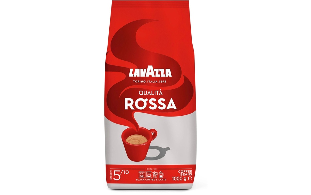 Lavazza Grains de café Qualità Rossa 1 kg