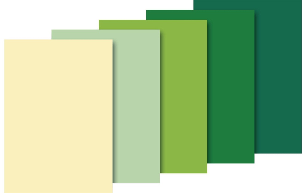 Heyda Papier de soie 50x70 cm Vert