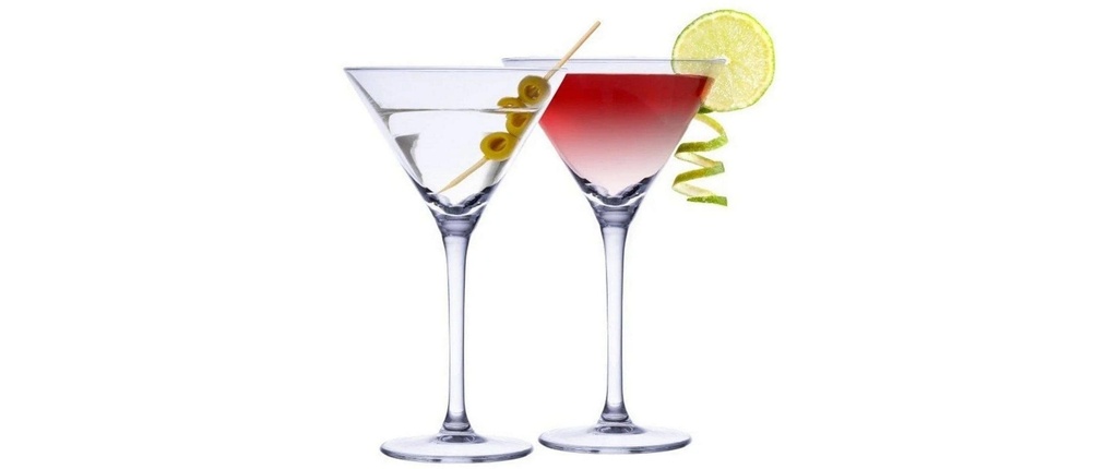 alpina Verres à Martini 220 ml, 4 Pièce/s, Clair