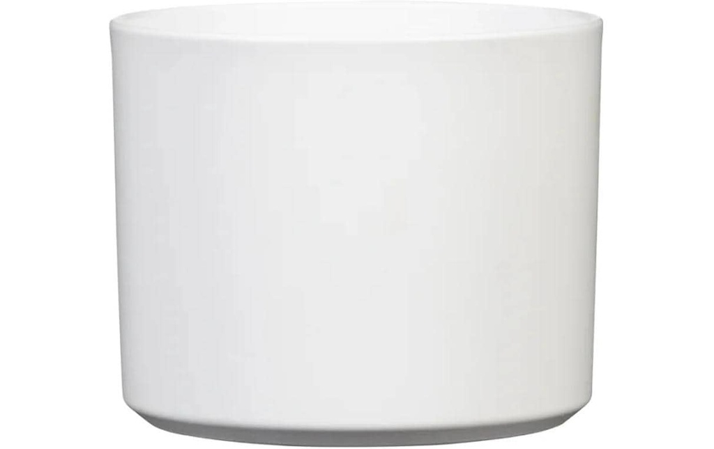 scheurich Pot de fleur Panna 631, 27.8 cm, blanc