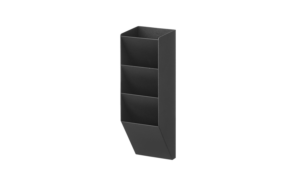 Yamazaki Boîte de rangement Tour 6.2 x 20.8 cm Noir