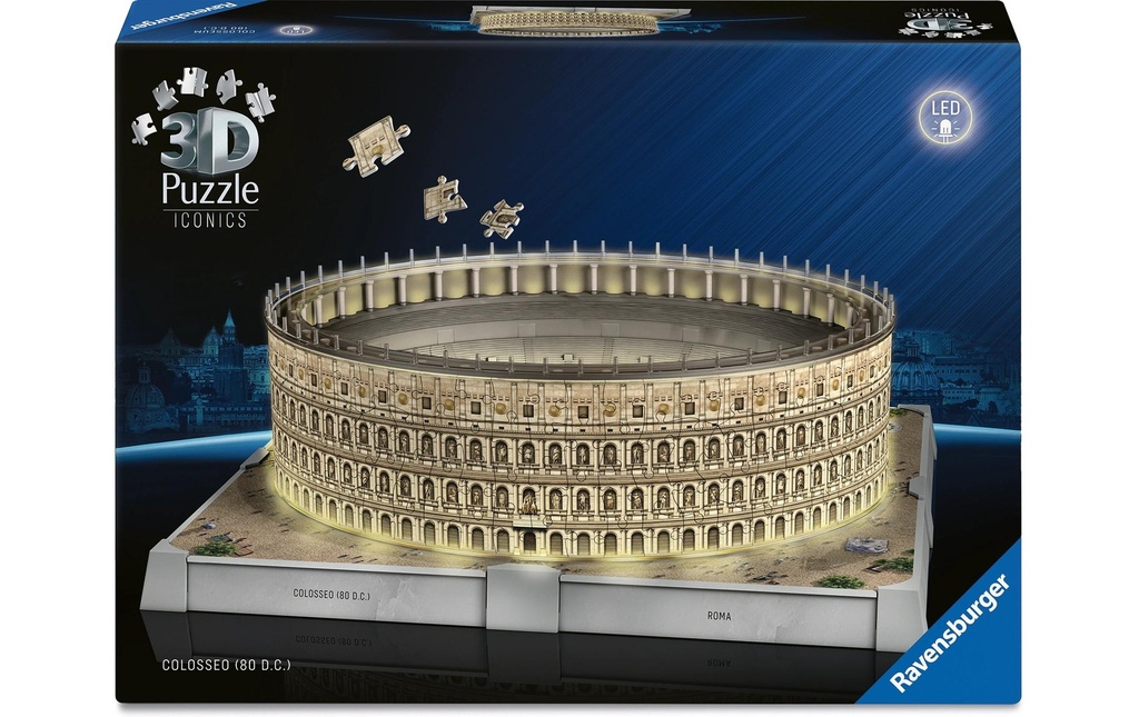 Ravensburger Iconics Colosseum avec lumière