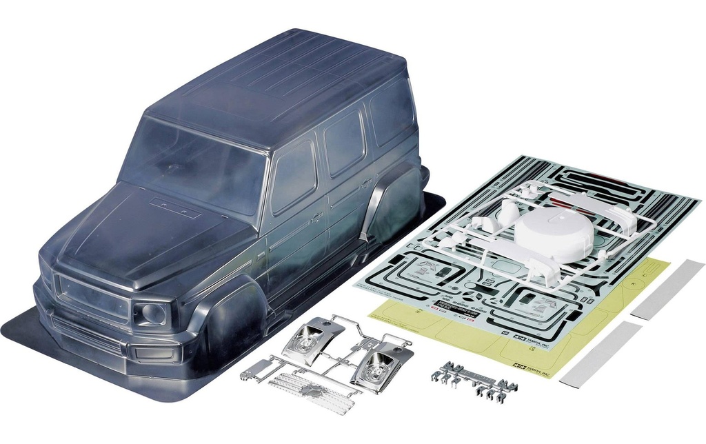 Tamiya Carrosserie Mercedes Benz G 500 1:10, non peint