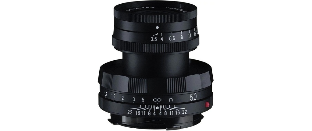 Voigtländer Longueur focale fixe APO-Lanthar 50mm F/3.5 Noir mat – Leica M