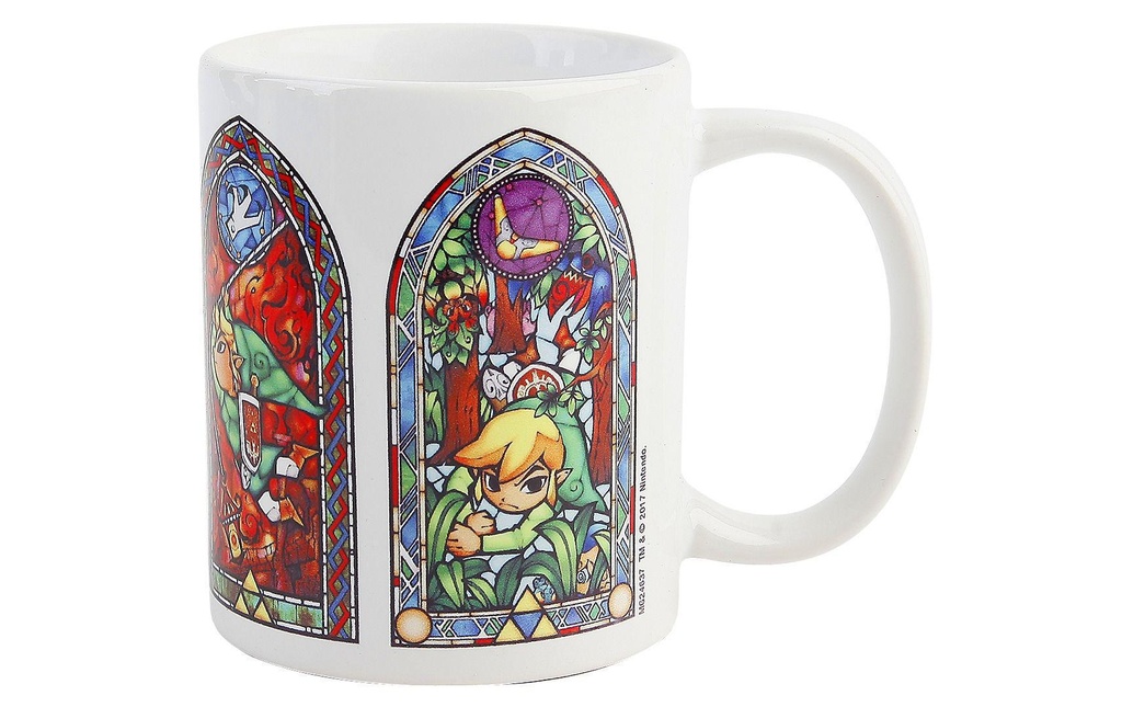 Pyramid Tasse à café Legend of Zelda Stained Glass