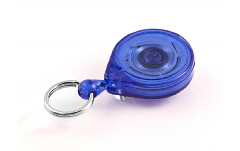 KEY-BAK Porte-carte KB Mini-Bak 90 cm, avec clip, bleu