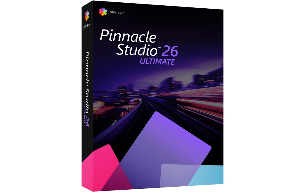 Pinnacle Studio 26 Ultimate Boîte, version complète