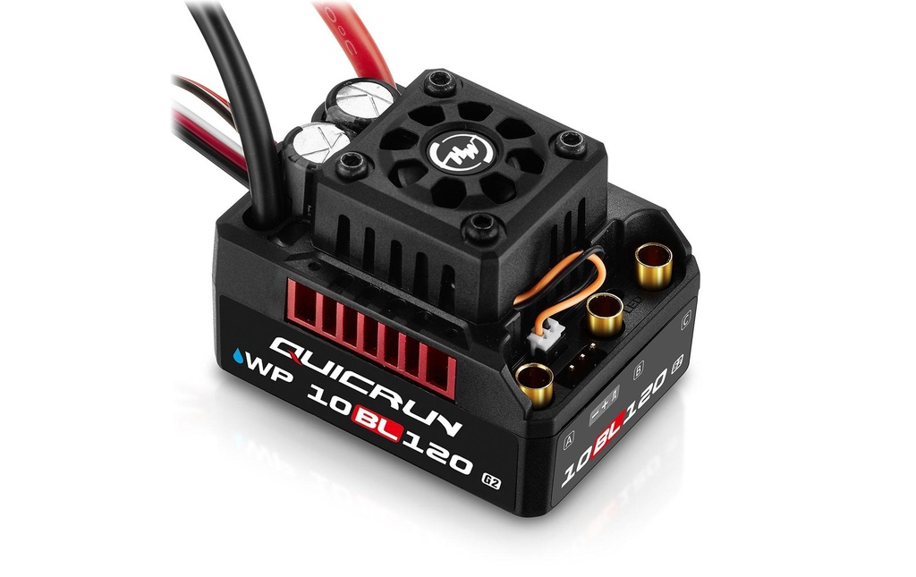 Hobbywing Régulateur Brushless QuicRun WP10BL120 G2 120A, 2-4S