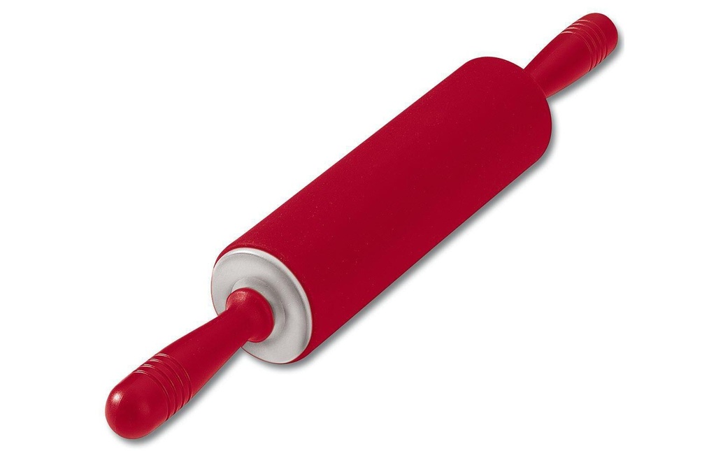 Kaiser Rouleau à pâtisserie Kaiserflex 25 cm Rouge