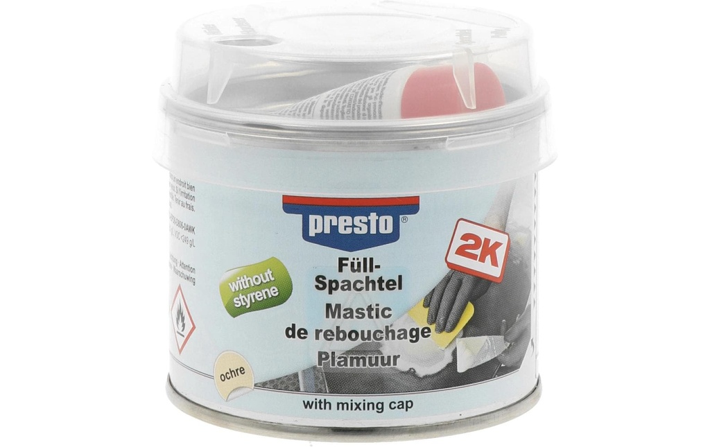 Presto Mastic de remplissage Sans styrène, 250 g