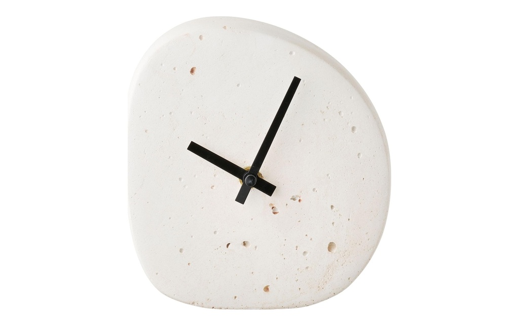 House Nordic Horloge de bureau Linz Blanc