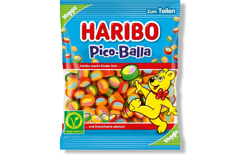 Haribo Bonbons gommeux Pico Balla 160 g
