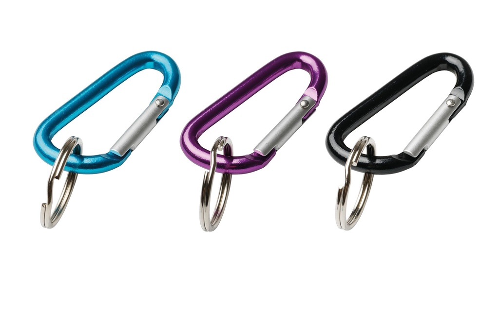 [293806060] RIEFFEL Mousqueton à clés Alu 60mm ass (2 pces)