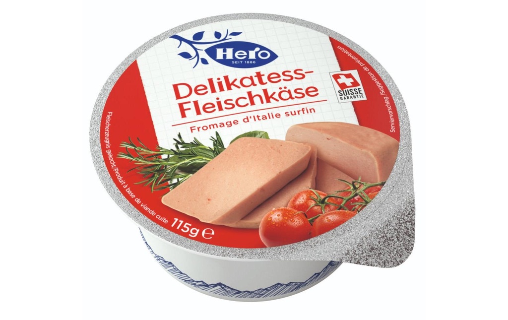 Hero Portion Fromage de viande délicat 115 g
