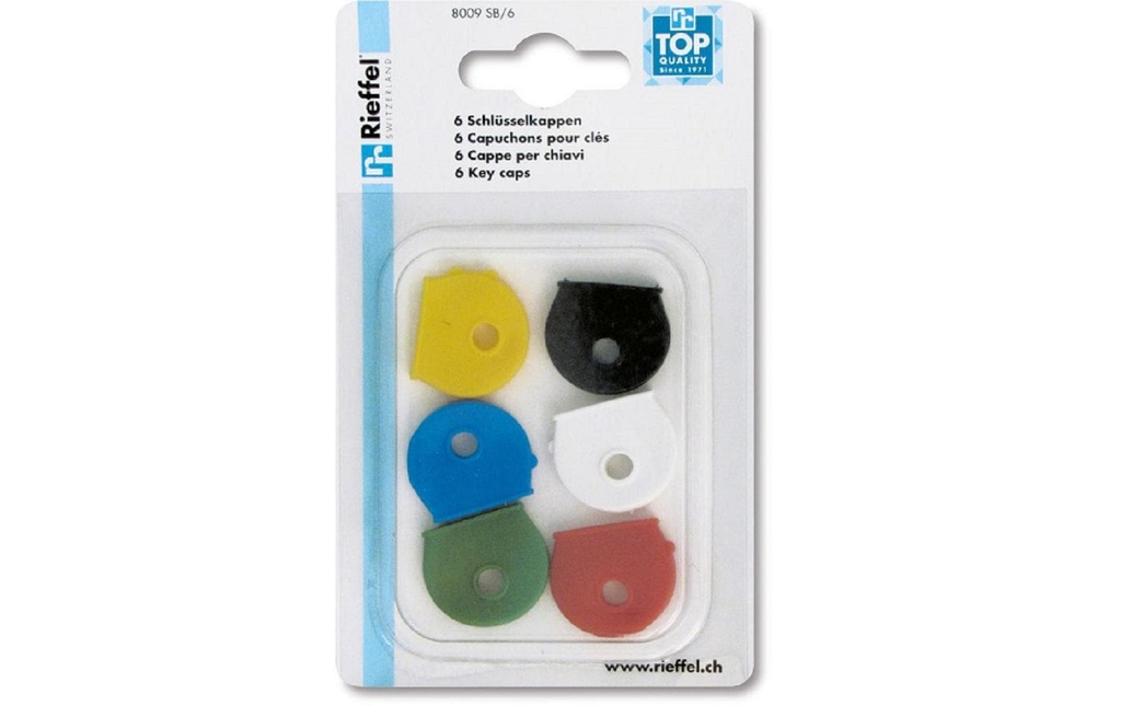 RIEFFEL Capuchon pour clés ass (6 pces)
