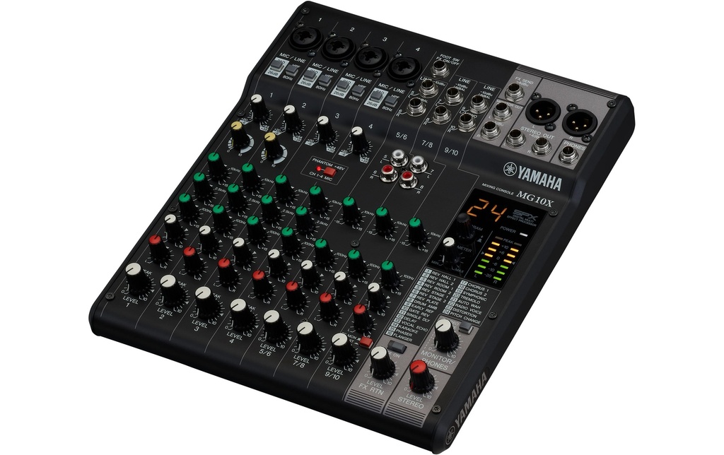 Yamaha Table de mixage MG10X - 10 canaux, analogique