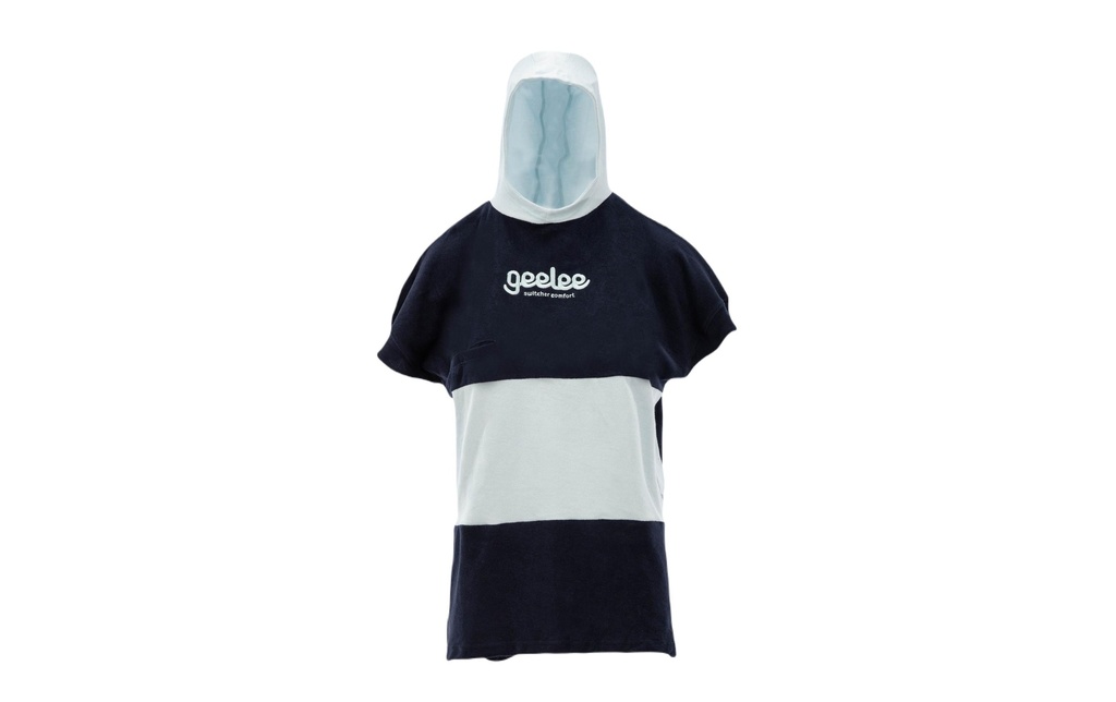 Switcher Poncho de bain Geelee Beach Kids Marine/Angelite, One Size