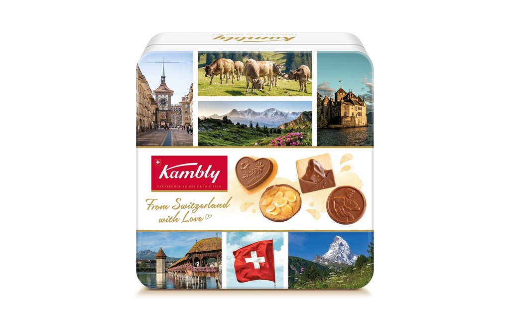 Kambly Petits gâteaux Boîte souvenir 80 g